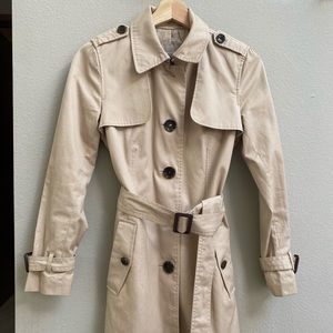 Banana republic factory trench coat